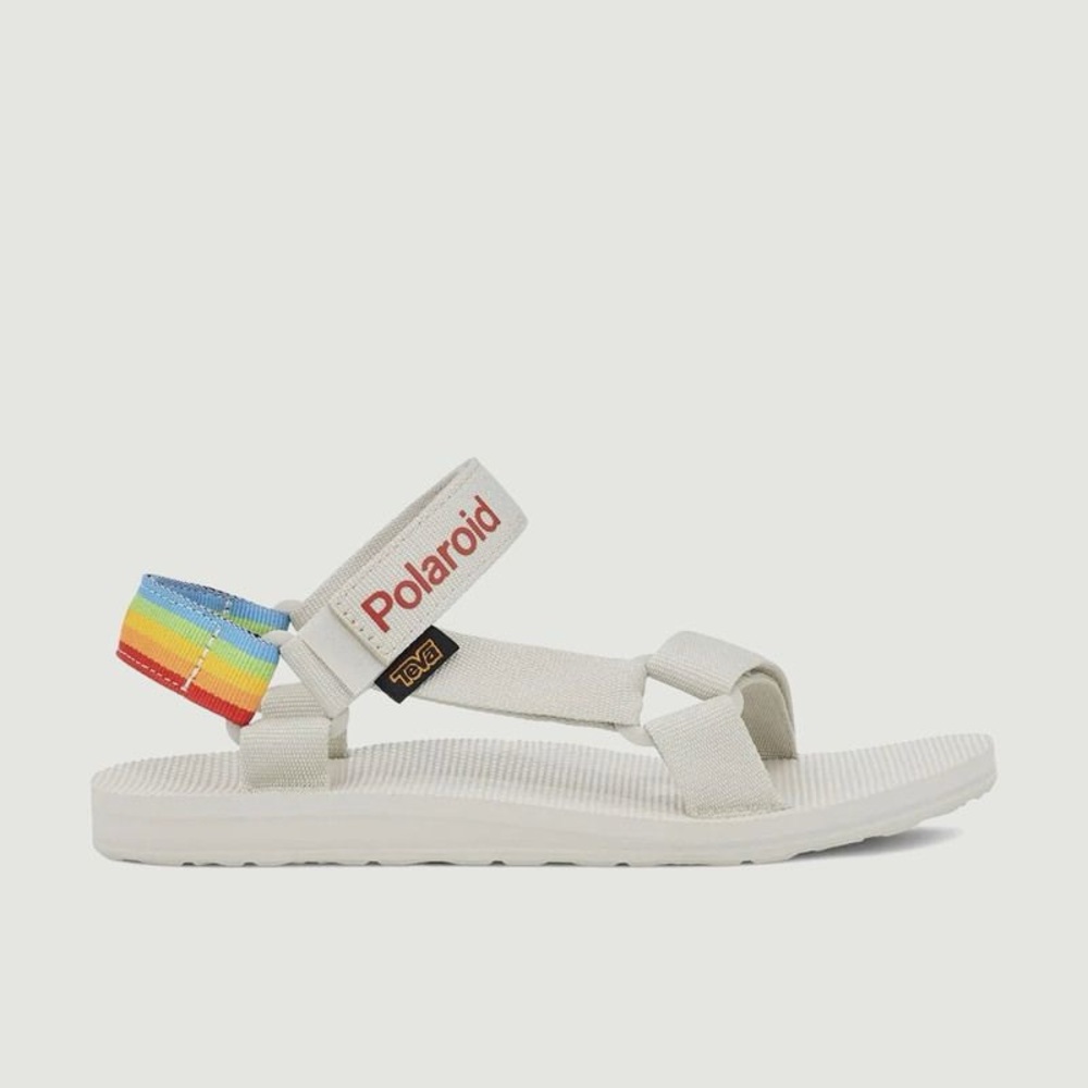 NWT Teva x Polaroid Unisex Gray Sandals